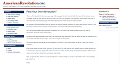 Desktop Screenshot of americanrevolution.org