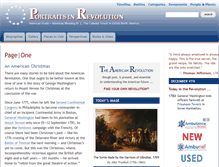 Tablet Screenshot of americanrevolution.com